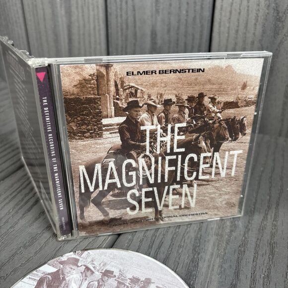 Elmer Bernstein - Magnificent Seven - Elmer Bernstein CD MDVG - Picture 2 of 7
